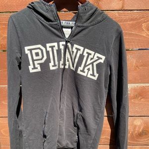 Pink black jacket